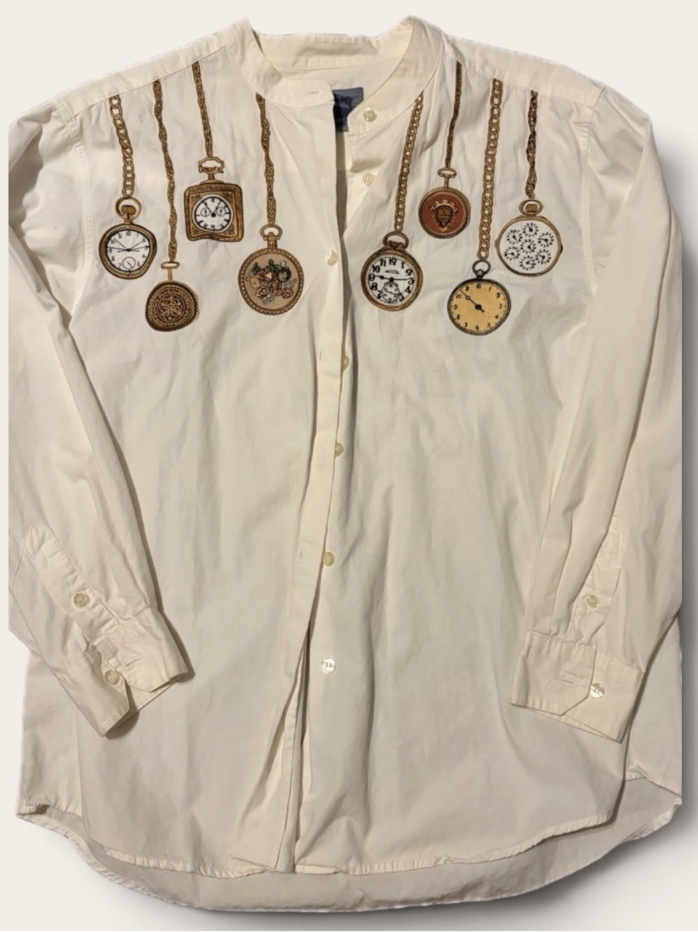 VINTAGE Cambridge Dry Goods Off White Button Up